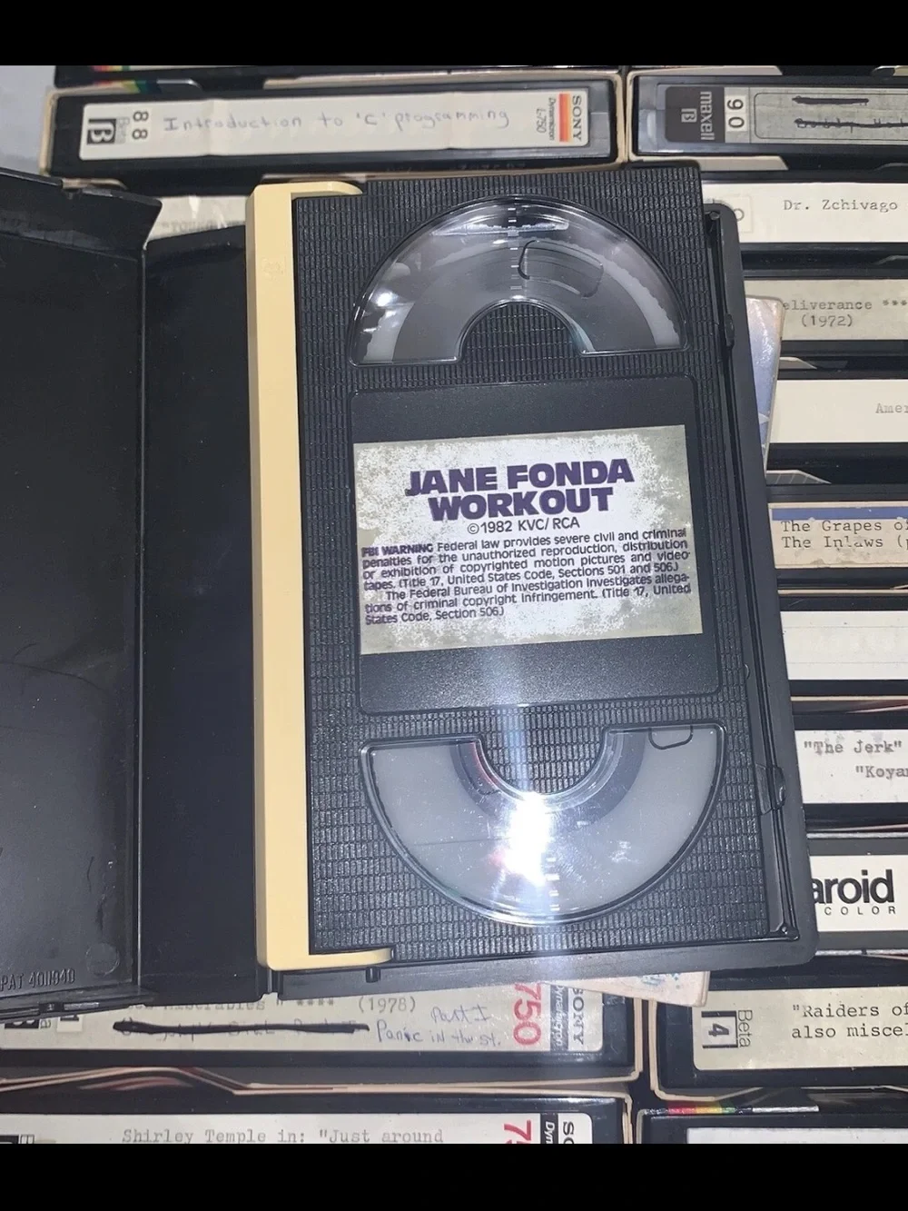 Lot of 45 Vintage Betamax Tapes